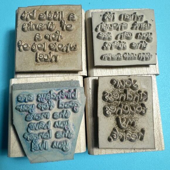 -CRAFT STAMPS collections lot Of 4 - Picture 3 of 3